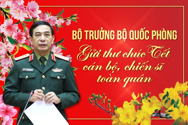 Đại tướng Phan Văn Giang gửi thư chúc Tết toàn quân